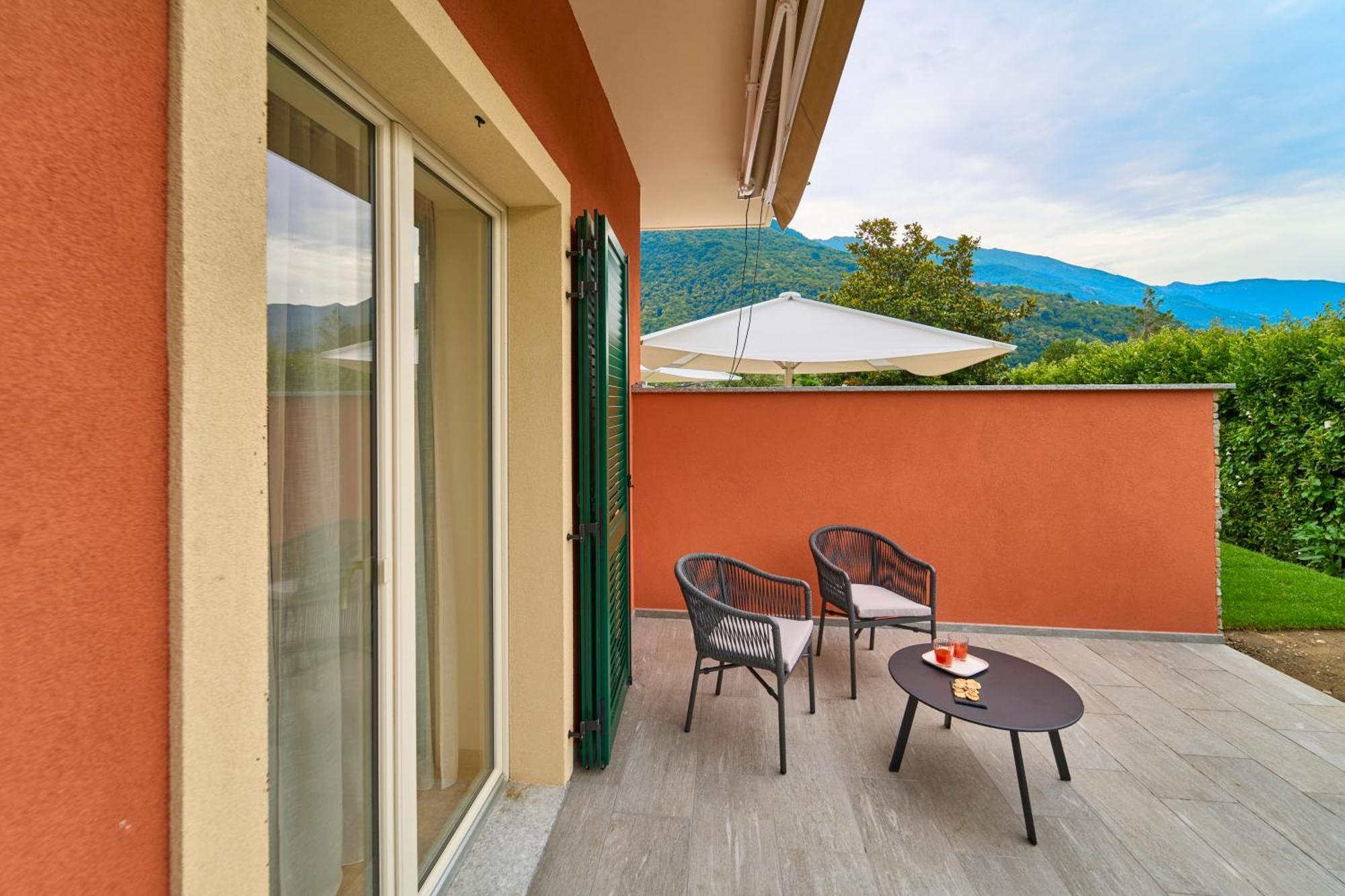 Hotel Villa Cuserina Cannobio Exterior foto